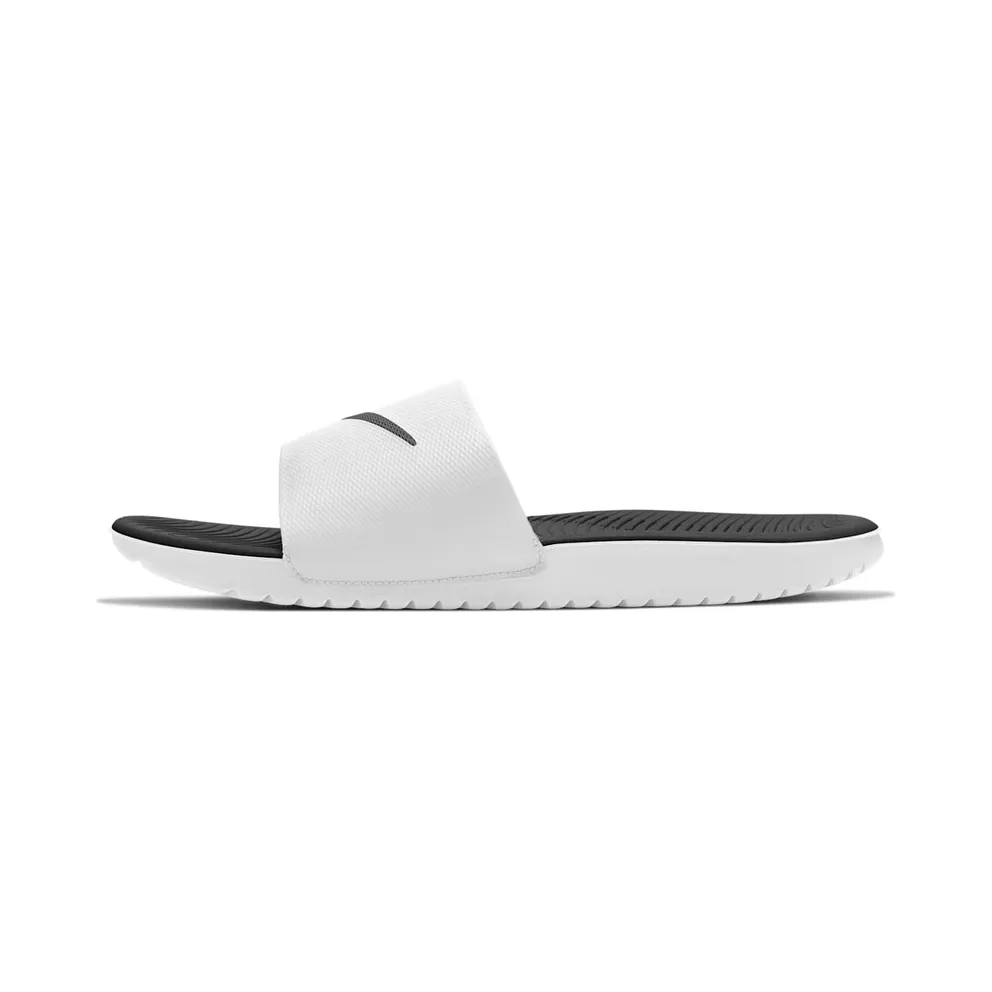 Nike Kawa Slide White Black (832646-100)