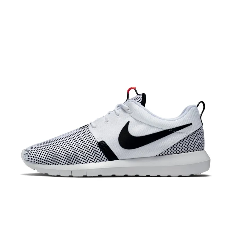 Nike Roshe Run Breeze White Black White/White-Black-Hot Lava (644425-100)