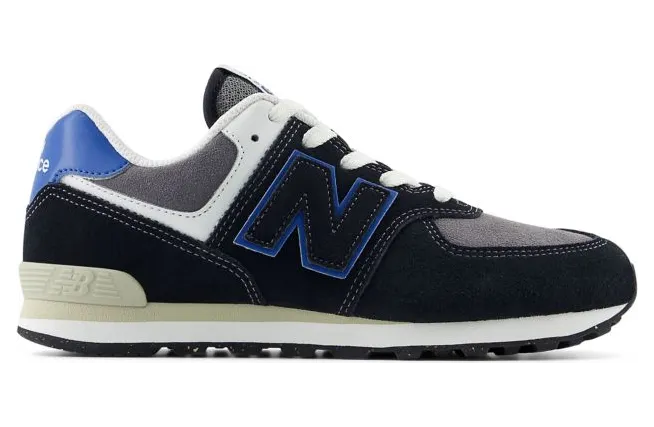 New Balance 574 LACE “Black / Blue Agate” (GC574QRB)