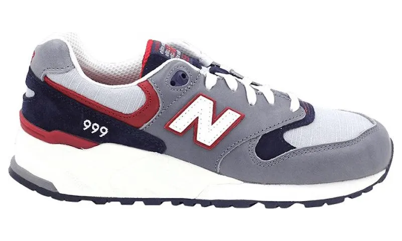 New Balance 999 Lost Worlds Grey Navy Red (ML999LW)