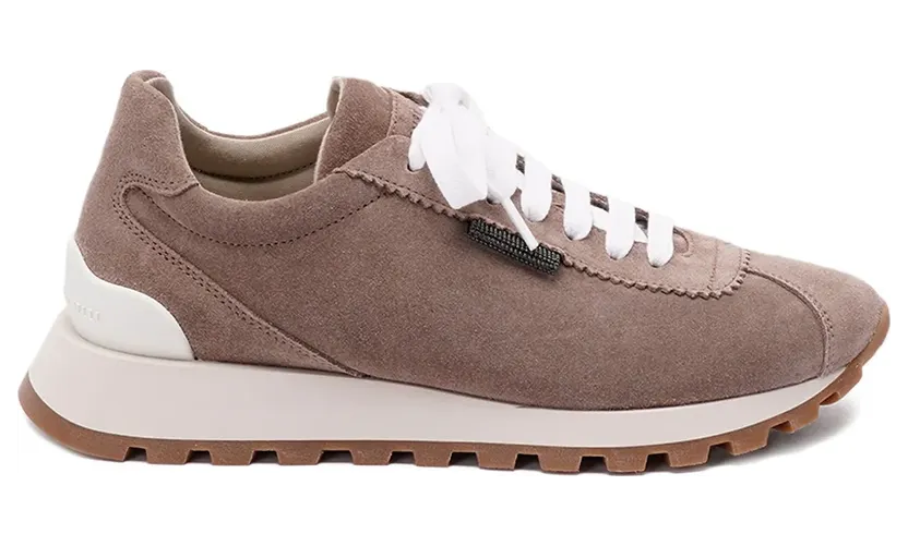 Brunello Cucinelli aus Wildleder “Brown” (MZSFG2110C2659)