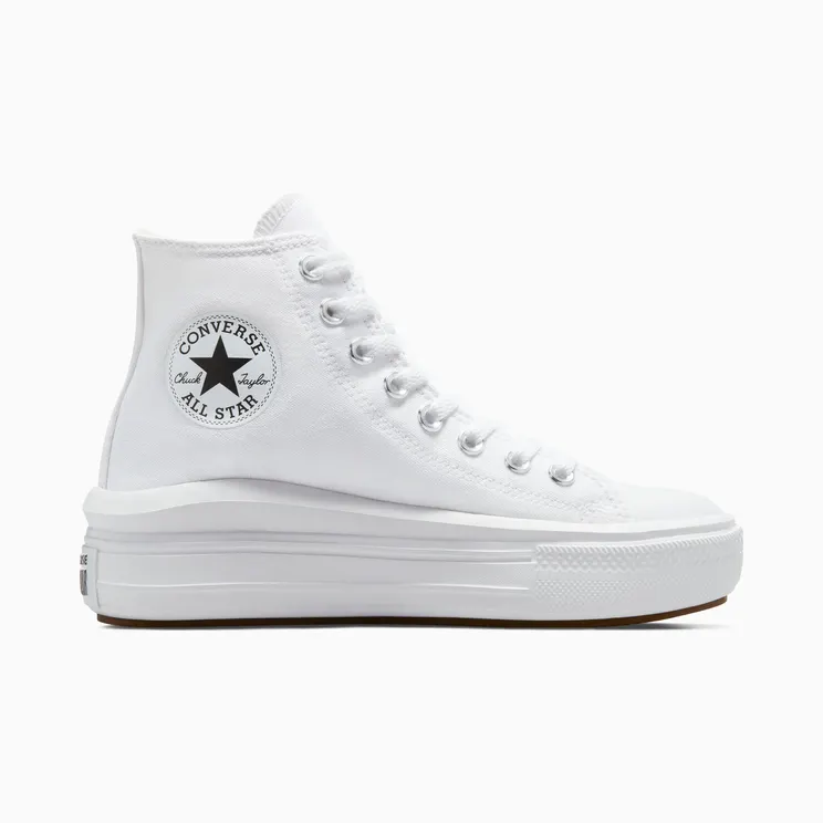 Converse Chuck Taylor All Star Move Wit/natural Ivory/zwart