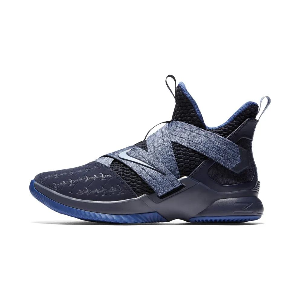 Nike LeBron Zoom Soldier 12 Blackened Blue Blackened Blue/Work Blue-Gym Blue (AO2609-401)