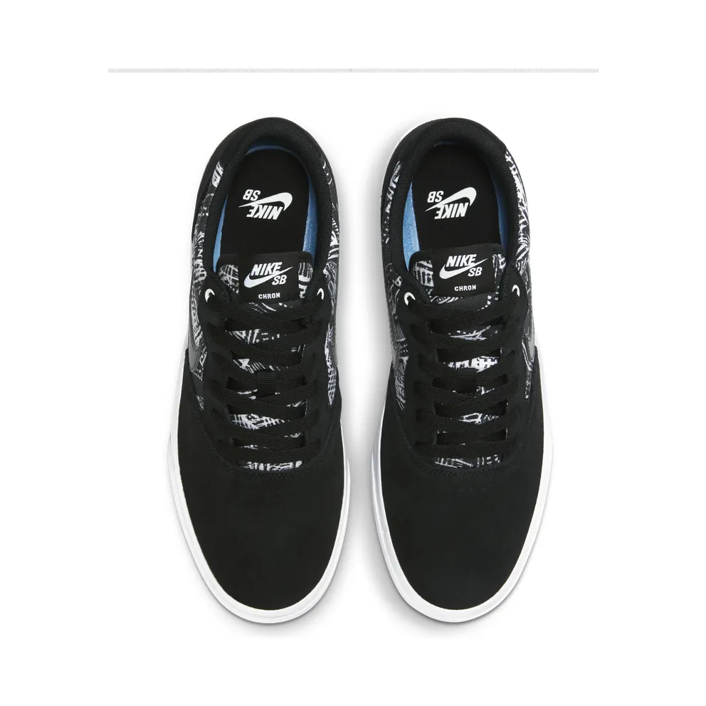 Nike SB Chron Solarsoft Premium Black Black/White/Black (CK0980-004)