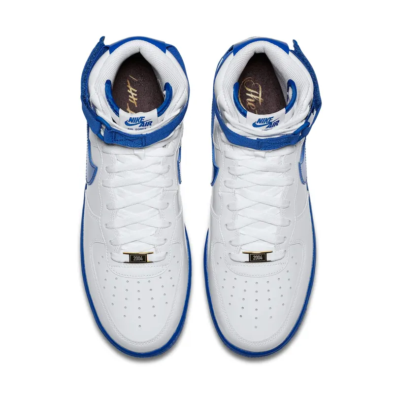 Nike Air Force 1 High Sheed Think 16 (Rude Awakening) White/Bluejay (AQ4229-100)