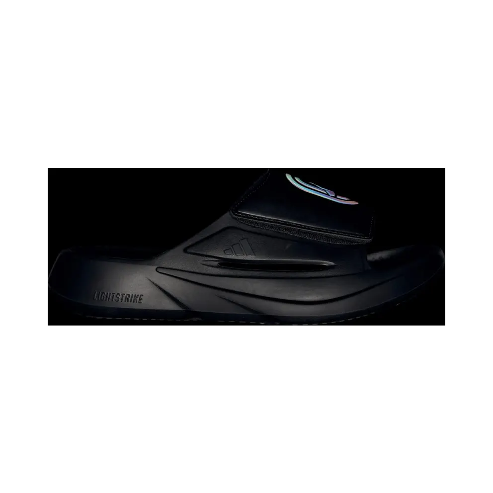 adidas Lightblaze Slides Black Carbon (JQ6776)