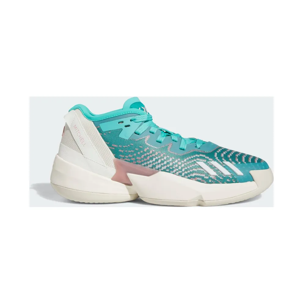 adidas D.O.N. Issue 4 Schuh Semi Mint Rush / Wonder Mauve / Off White (HR0718)