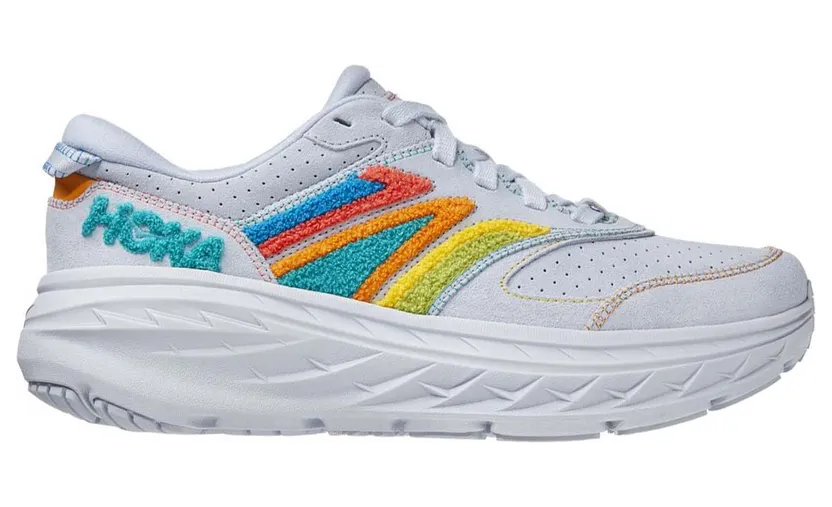 Hoka One One Bondi L Embroidery Arctic Ice (Unisex) (1126855-AIAT)