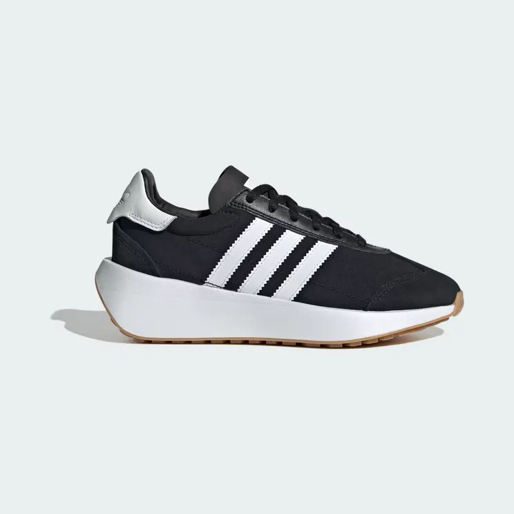 adidas Country XLG Shoes Kids “Core Black / Cloud White / Cloud White” (IF3696)