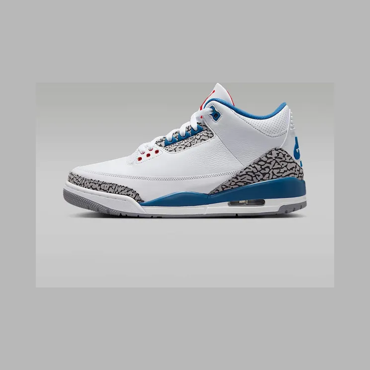 Jordan 3 OG “White / True Blue / Fire Red” (IF4396-104)
