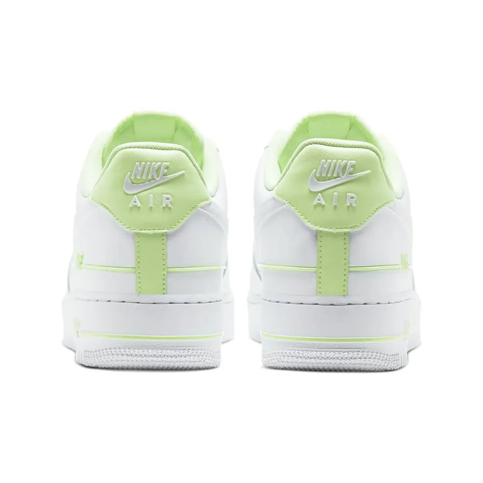 Nike Air Force 1 Low Double Air Low White Barely Volt White/White-Barely Volt (CJ1379-101)