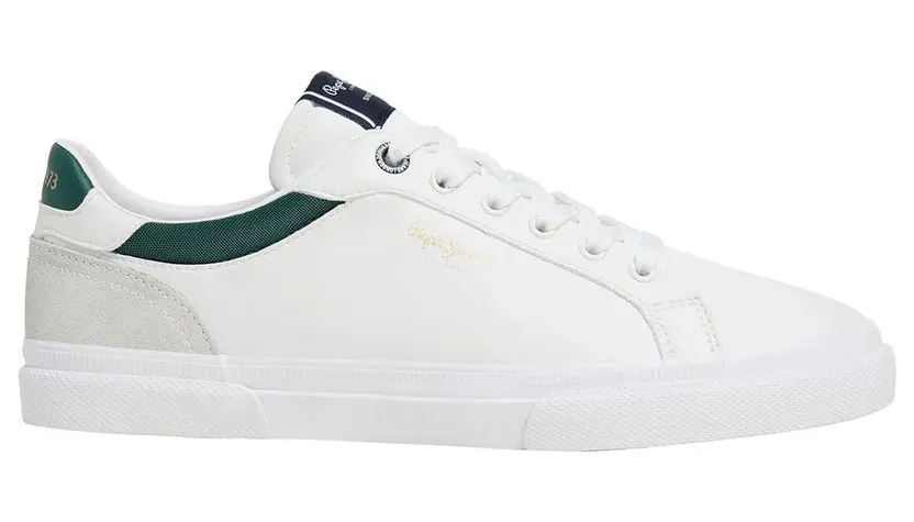 Pepe Jeans PèPè sneaker Lichtgrijs / Donkergroen / Wit (PMS30839-673)