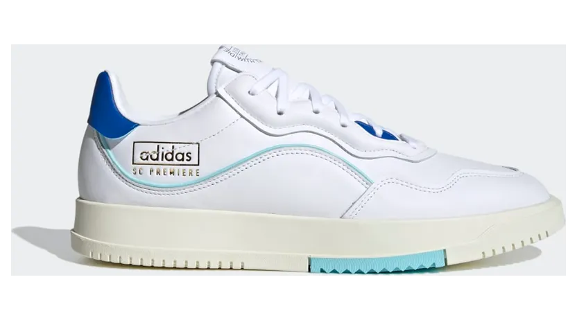 adidas SC Premiere Schuh Cloud White / Blue / Blue Zest (FV8534)