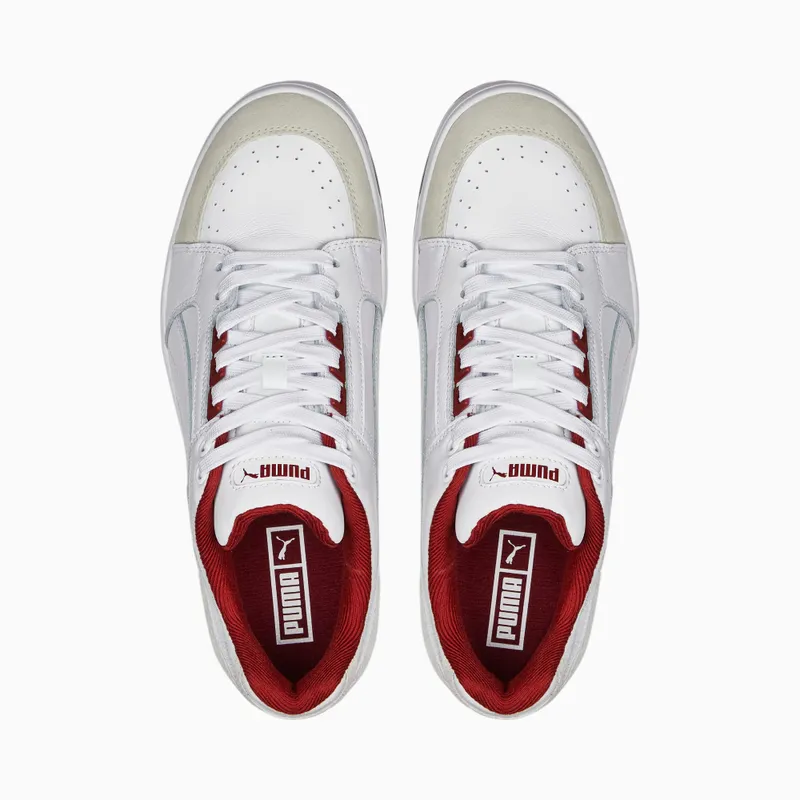 Women’s PUMA Slipstream Lo Retro White/Intense Red (384692-06)