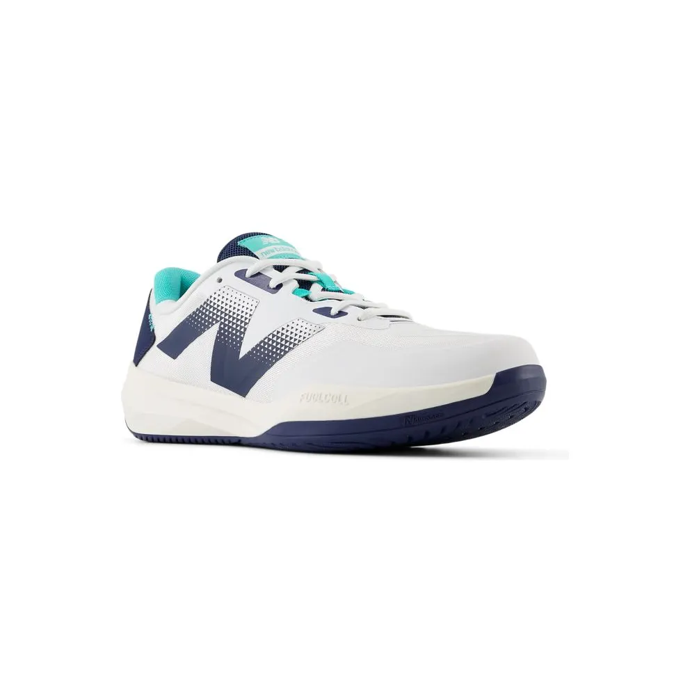 New Balance FuelCell 796v4 Padel White Navy Cyber Jade (MCH796D4)