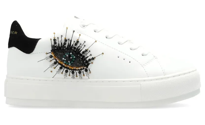 Kurt Geiger London Laney Eye Sneakers – Weiß