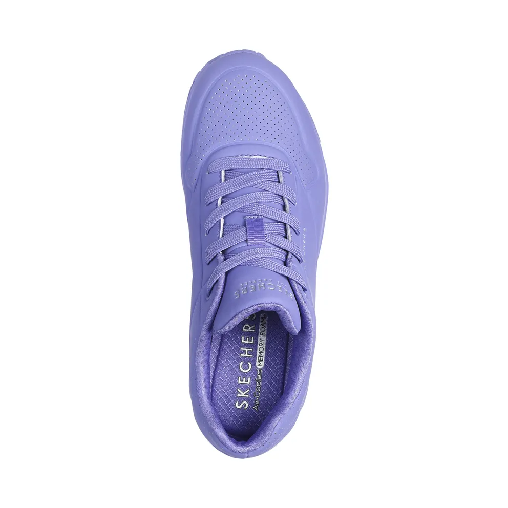Skechers Uno – Stand on Air – Lilac – “Purple” (73690 LIL)