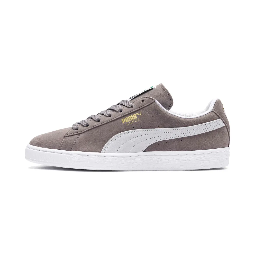 Puma Suede Classic+ Steeple Gray White Steeple Gray White (352634-66)