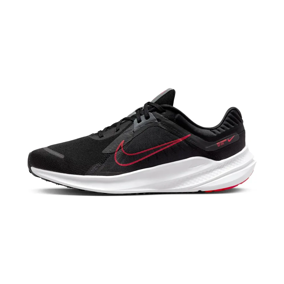 Nike Quest 5 Black Smoke Grey University Red (DD0204-004)