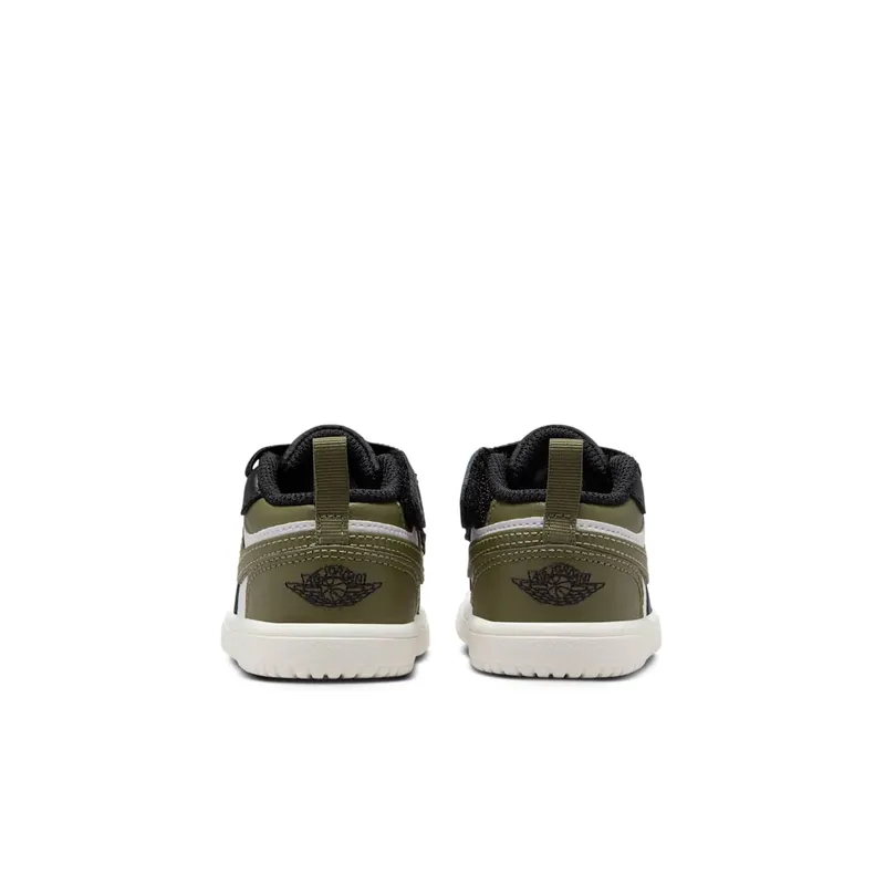 Jordan 1 Low ALT Black Medium Olive Sail White (DR9747-092)