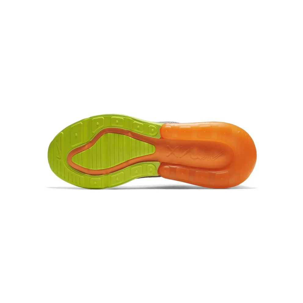 Nike Air Max 270 Grey Volt Orange Atmosphere Grey/Volt-Total Orange (AH8050-012)