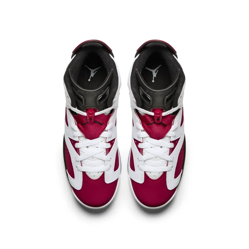 Jordan 6 Retro Carmine 2014 (GS) White/Carmine-Black (384665-160)