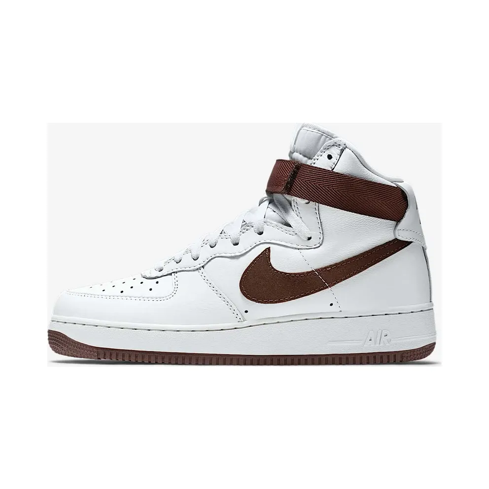 Nike Air Force 1 Hi Retro Qs Summit White/Chocolate Summit White/Chocolate (743546-102)