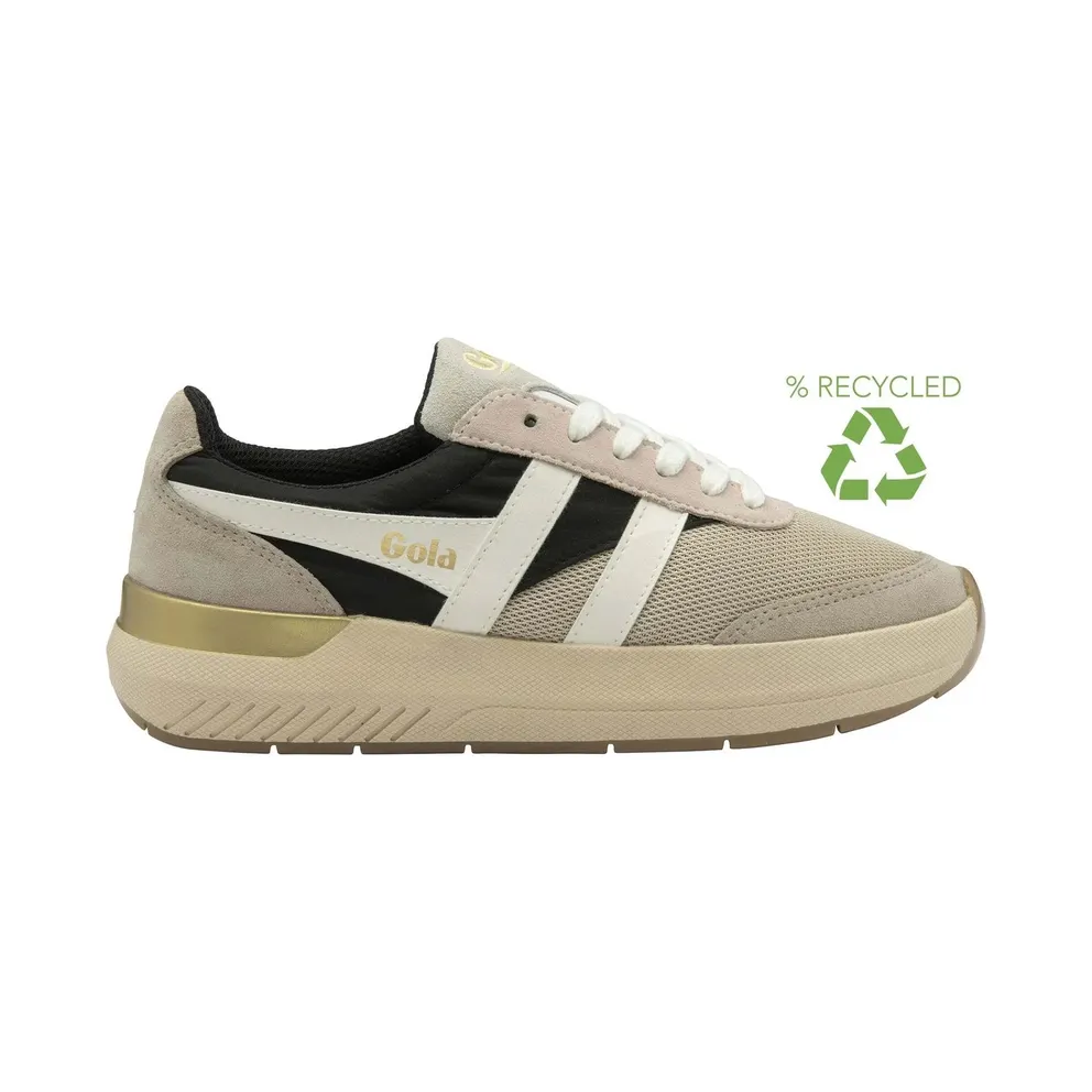 Gola sneaker wheat/black/feather grey (CLB516FB)