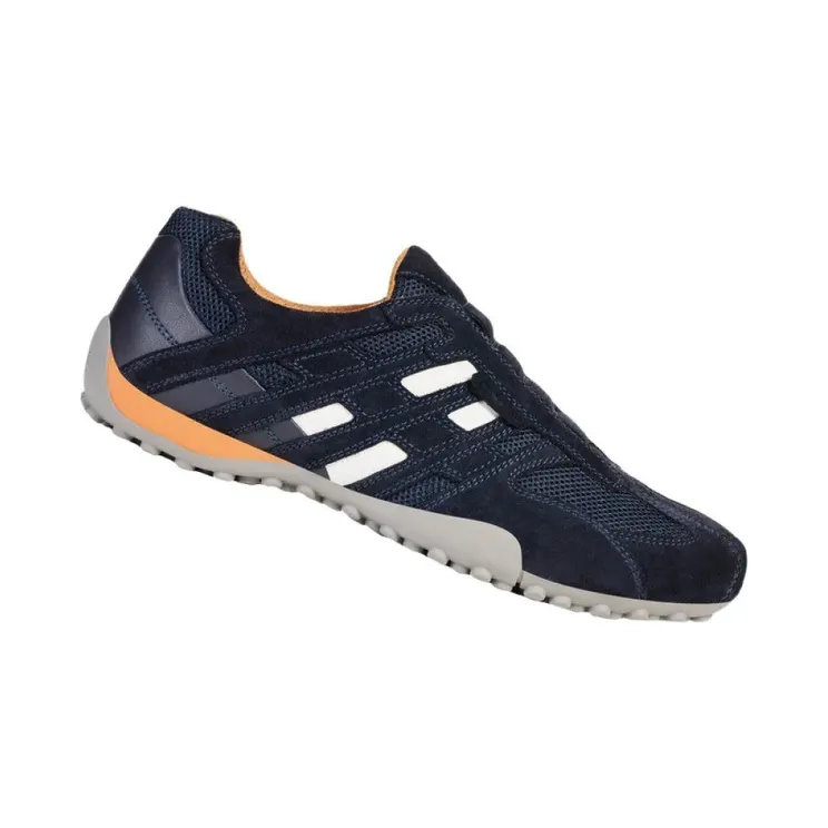 Geox Snake “Ecru / Navy / Orange” (U4207L02214C4002)