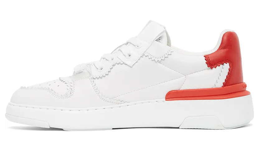 Givenchy White & Red Two Tone Wing 2020 Sneakers (BH003RH0PJ) (3)