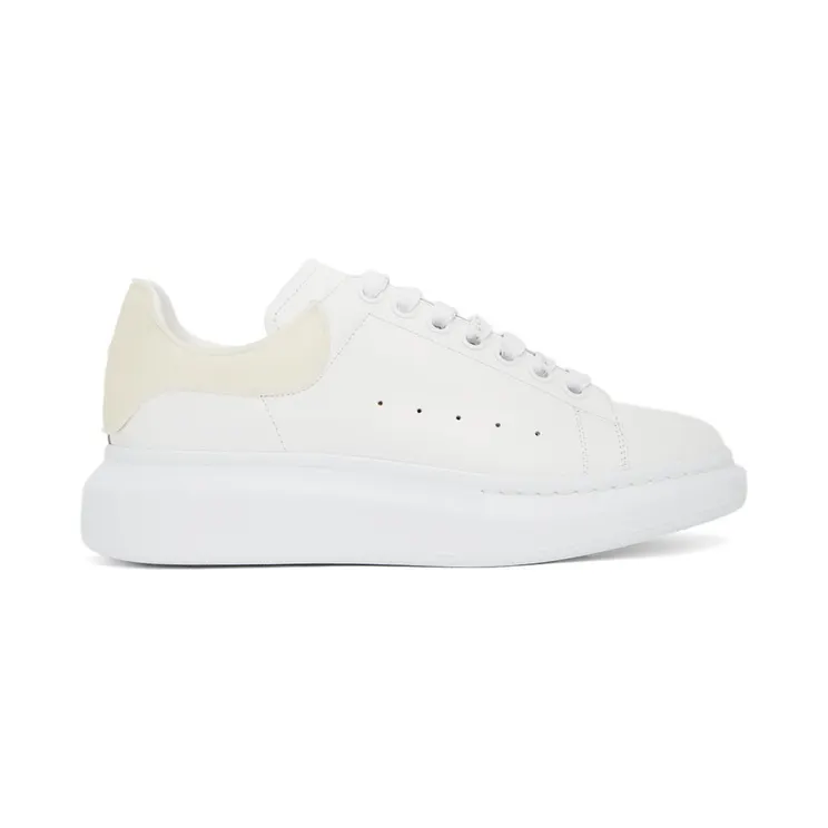 Alexander McQueen White & Off-White Oversized Sneakers (625156WHXMT9440)