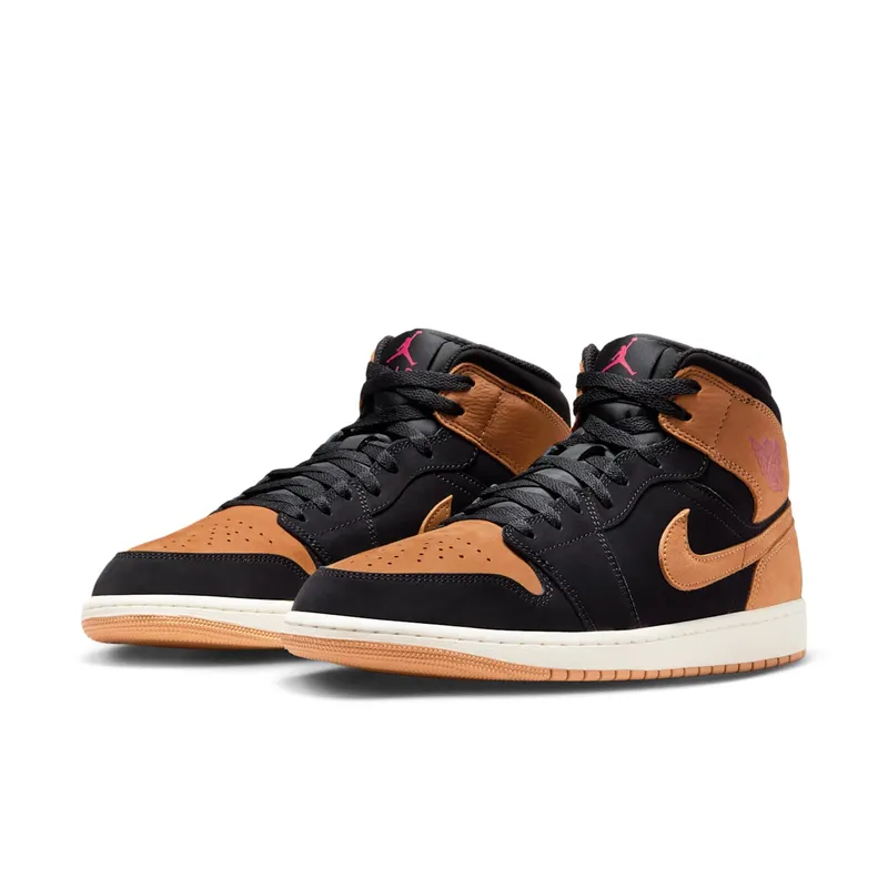 Air Jordan 1 Mid SE “Black/Beige” (HV4091-002)