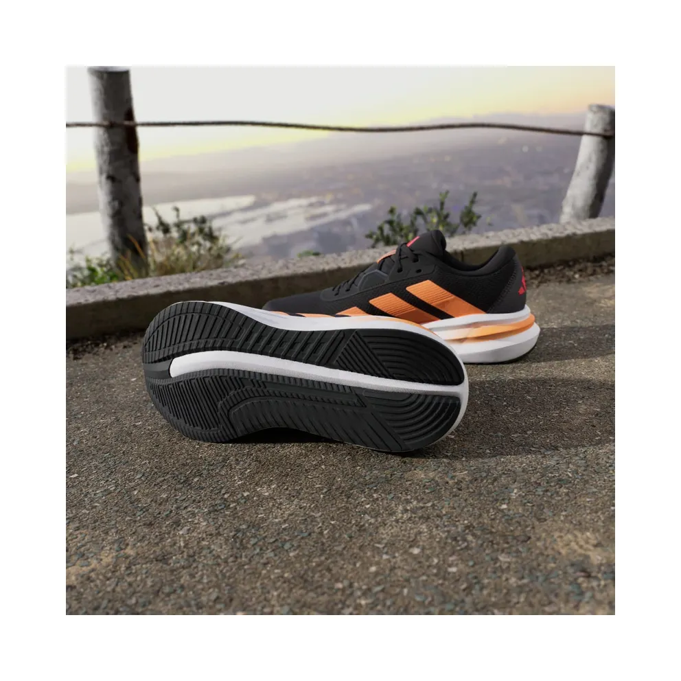 Adidas Galaxy 7 Running Shoes Core Black / Lucid Orange / Lucid Red (JP6594)