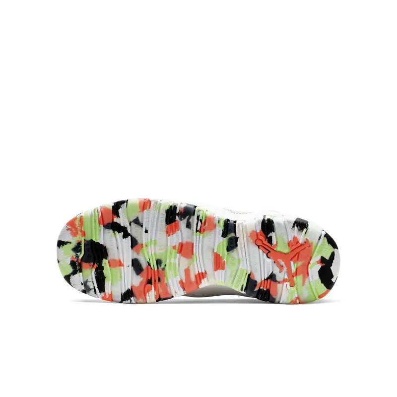 Jordan 10 Retro White Barely Volt Ember Glow (GS) White/Barely Volt-Black-Ember Glow (BV1843-176)