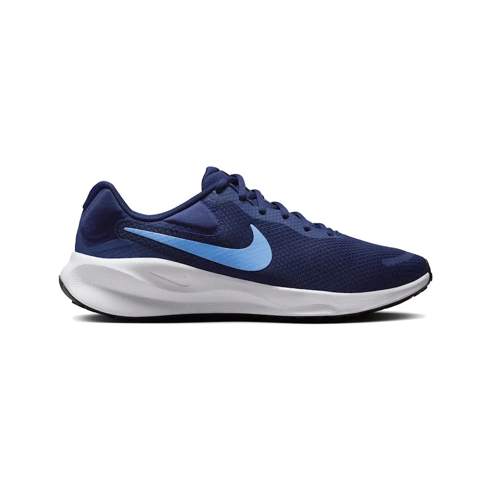 Nike Revolution 7 Blue Void White Black University Blue (FB2207-406)