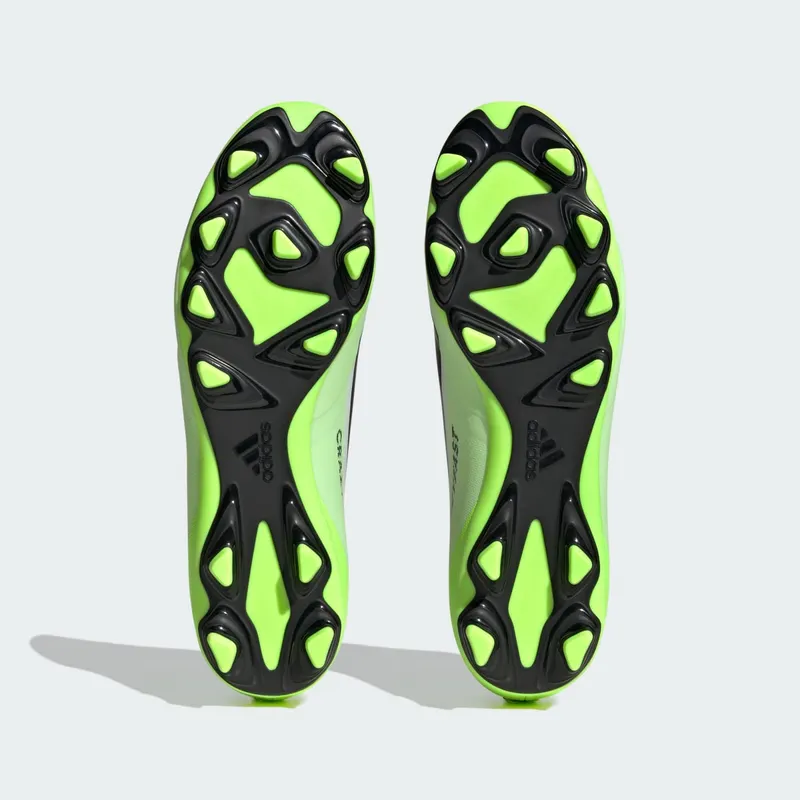 adidas X Crazyfast.4 FG Cloud White Core Black Lucid Lemon (HQ4535)
