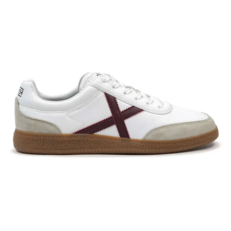 Munich sneaker Taupe / Wine Red / Off-White (4078019)