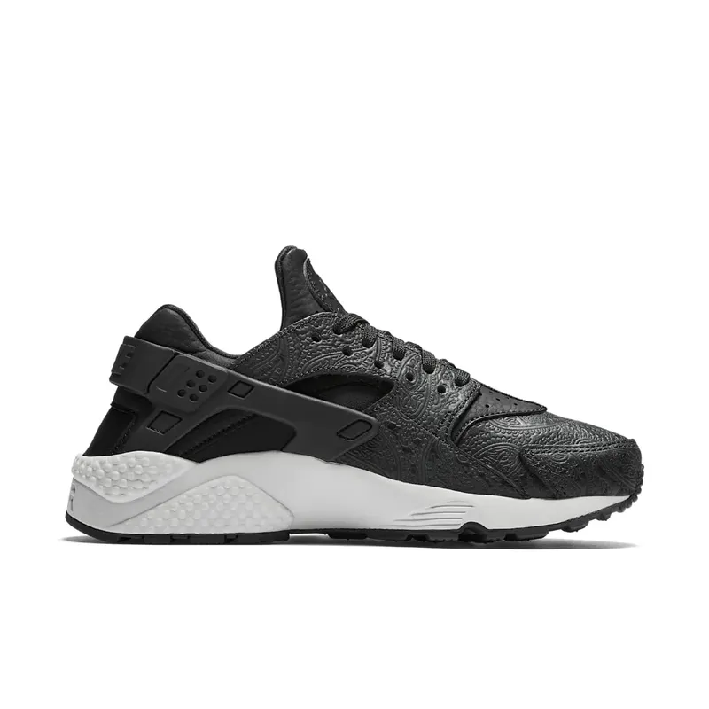 Nike Air Huarache Run Premium Black/Black-Light Bone (W) Black/Black-Light Bone (683818-010)