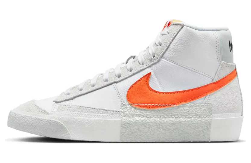 Nike Blazer Mid ’77 Pro Club “Remastered – White Safety Orange” (DQ7673-103)