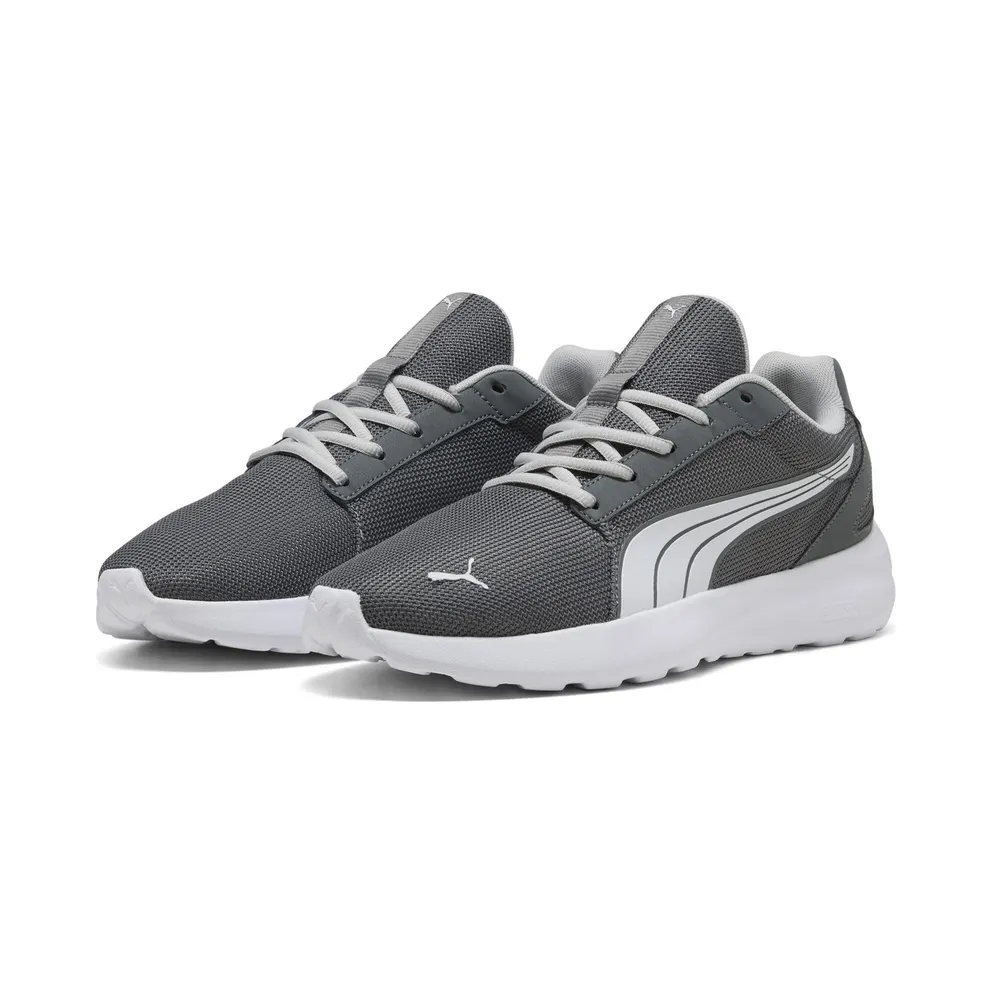 Puma SOFTRIDE Cosmic “Cool Dark Gray / Puma White” (400235_15)