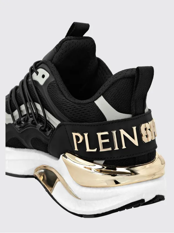 Plein Sport Air Pressure Gen. X.04 Low-Top Sneakers in Mesh with Chunky Sole Black (SAESUSC0736STE003N0293) (3)