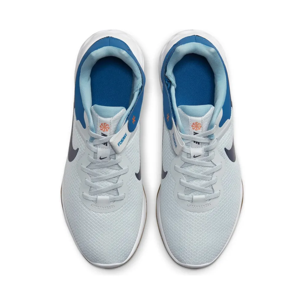 Nike Revolution 6 FlyEase Next Nature Easy On/Off Road Running Grey (DC8992-002)