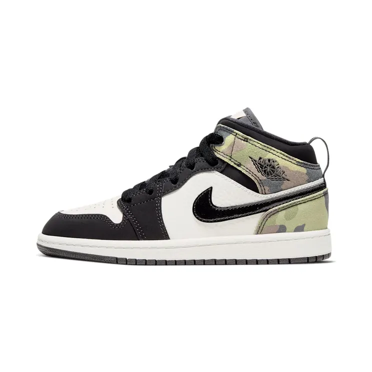 Jordan 1 Mid Camo (PS) (CW5560-001)