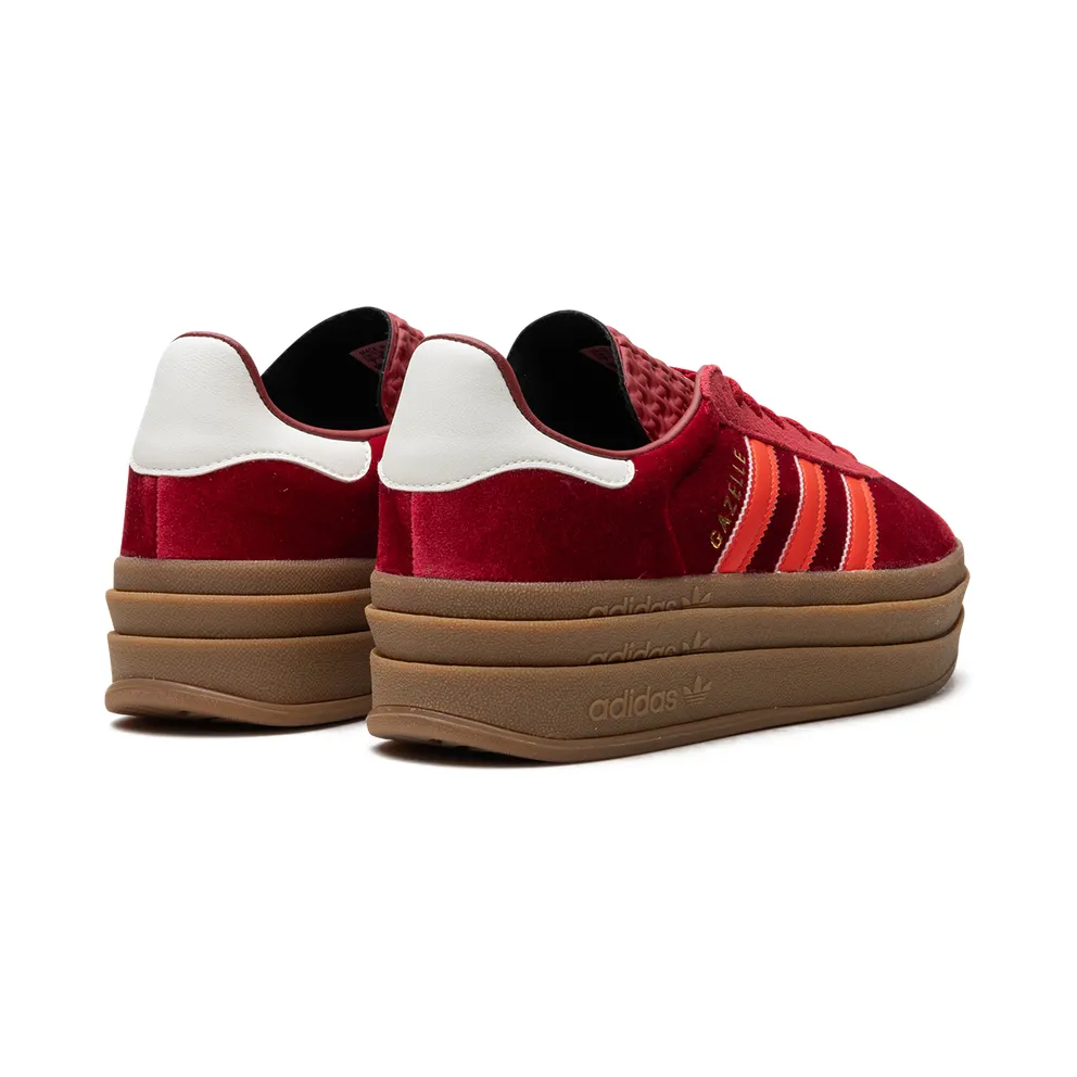 Adidas Gazelle Bold “Velvet Pack – Victory Red” (IG4388)