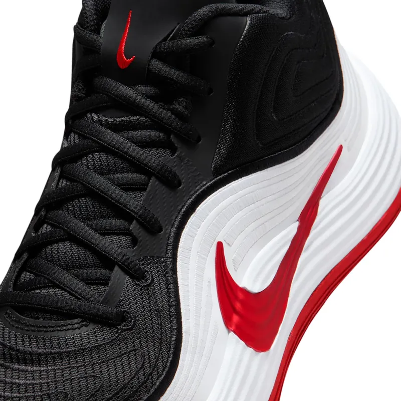Nike Precision 8 Mid Black White University Red (IH1105-003)