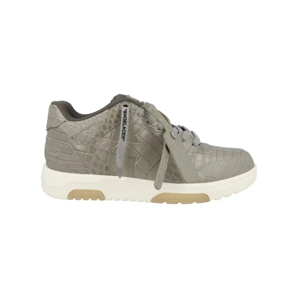 OFF-WHITE Out Of Office OOO Low Tops Sand Croc (OMIA189S22LEA0050909)