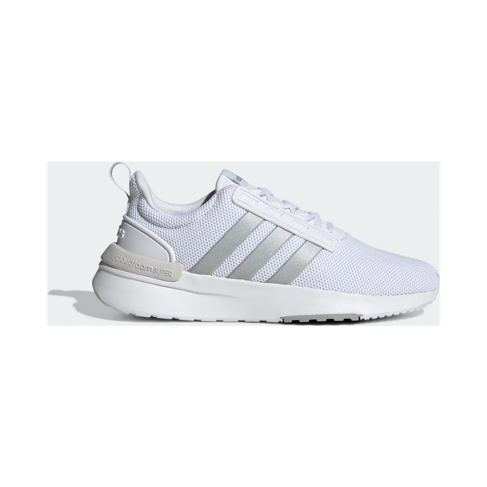 adidas Racer TR21 Schuh Cloud White / Matte Silver / Grey One (H00647)