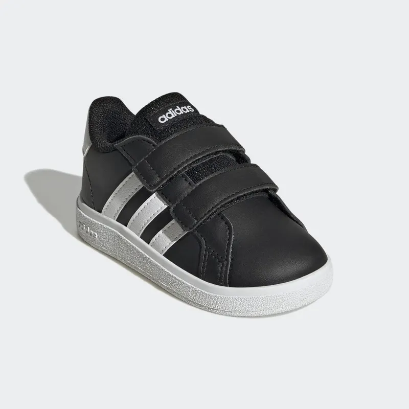 Adidas Grand Court Lifestyle Hook and Loop Core Black / Cloud White / Core Black (GW6523)