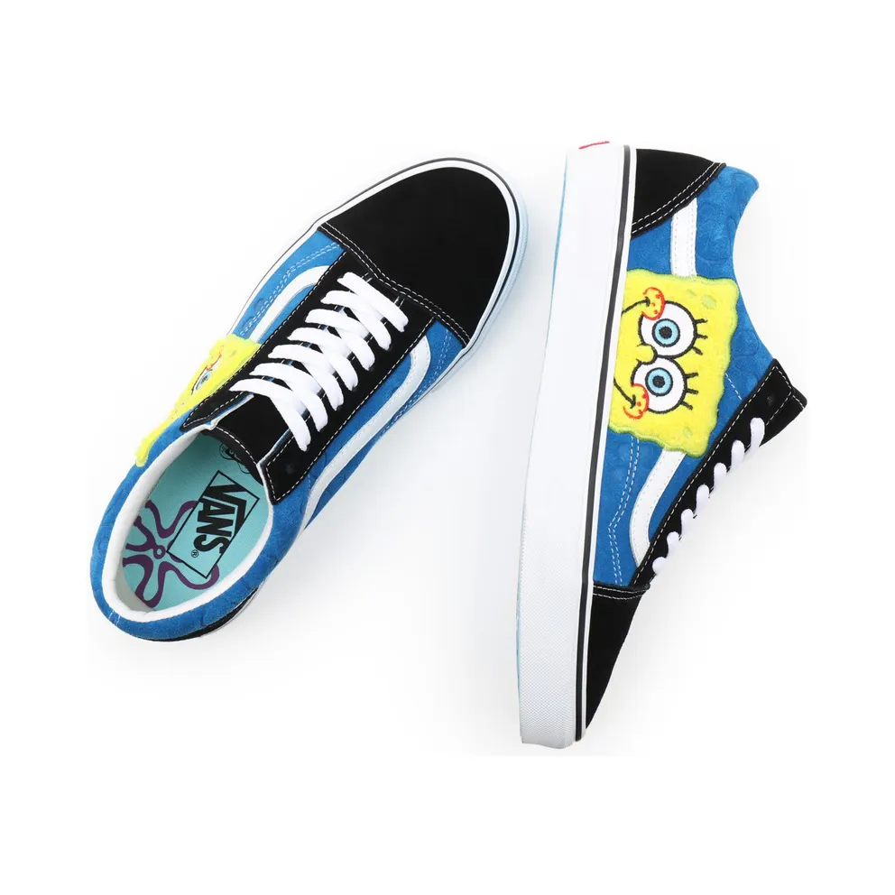 VANS Vans X Spongebob Old Skool Shoes Blue (VN0A38G19XD)