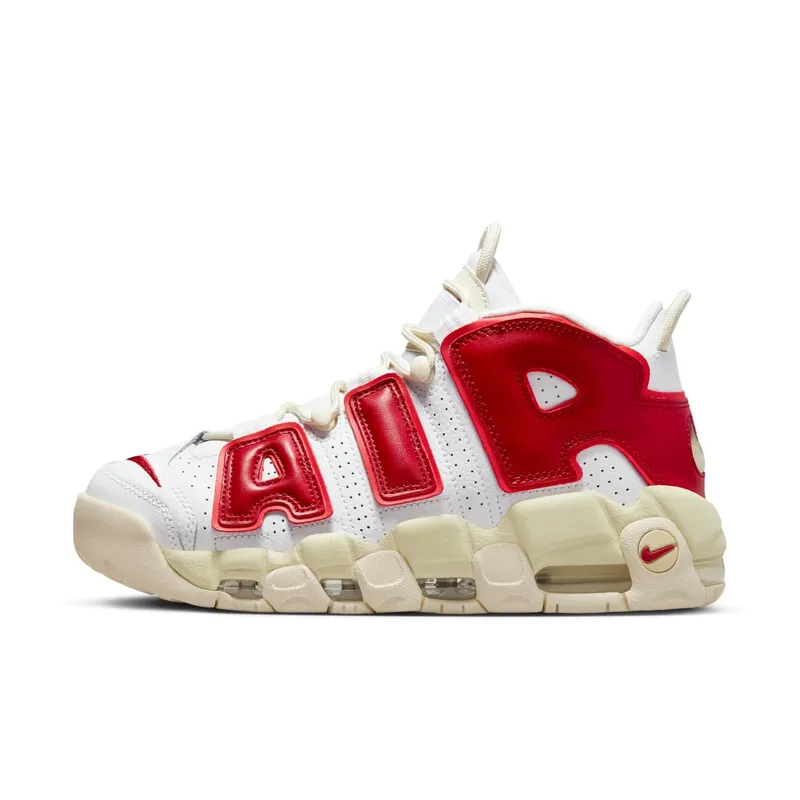 Nike Air More Uptempo White Red Sail (FN3497-100)